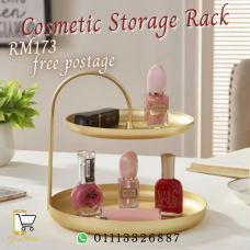 2 Layer Cosmetic Desktop Decoration Storage Rack